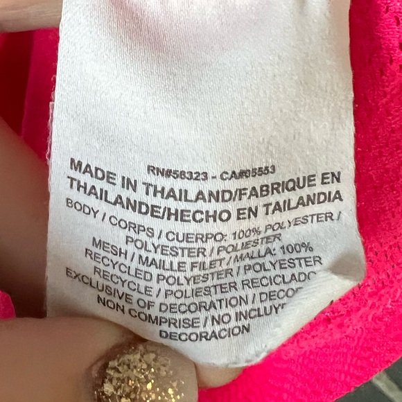 Women’s Nike Dri-Fit Racerback Bright Pink Tank Size Small - Picture 13 of 13